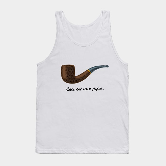 Ceci Est Une Pipe Tank Top by Tobe_Fonseca